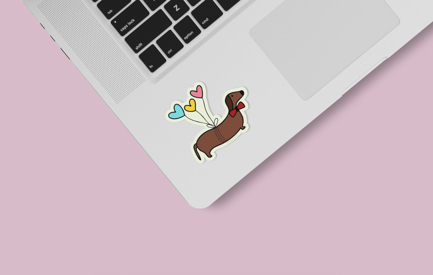 Sausage Dog vinyl sticker