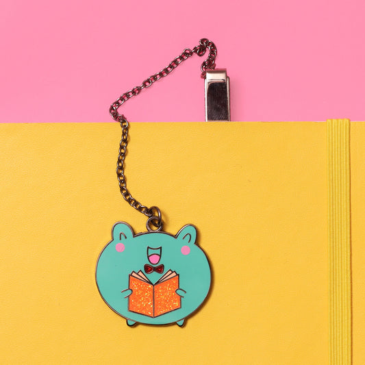 frog chain bookmark cute